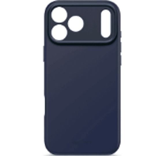 Funda silicona antimicrobiana iPhone 17 Pro Max Decoded azul marino