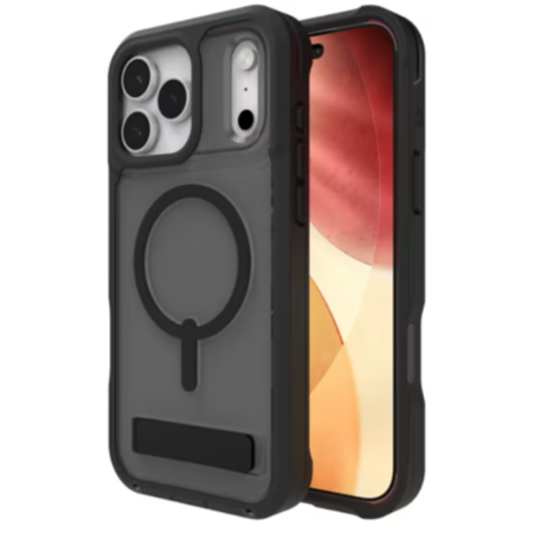 Funda Rainier Snap iPhone 17 Pro Max Zagg humo negro 2