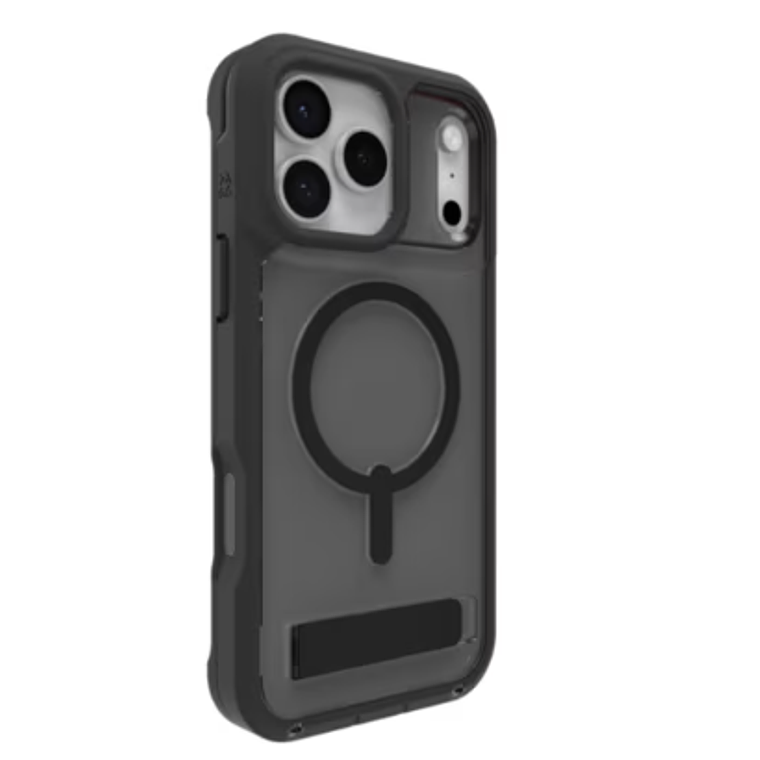 Funda Rainier Snap iPhone 17 Pro Max Zagg humo negro 6