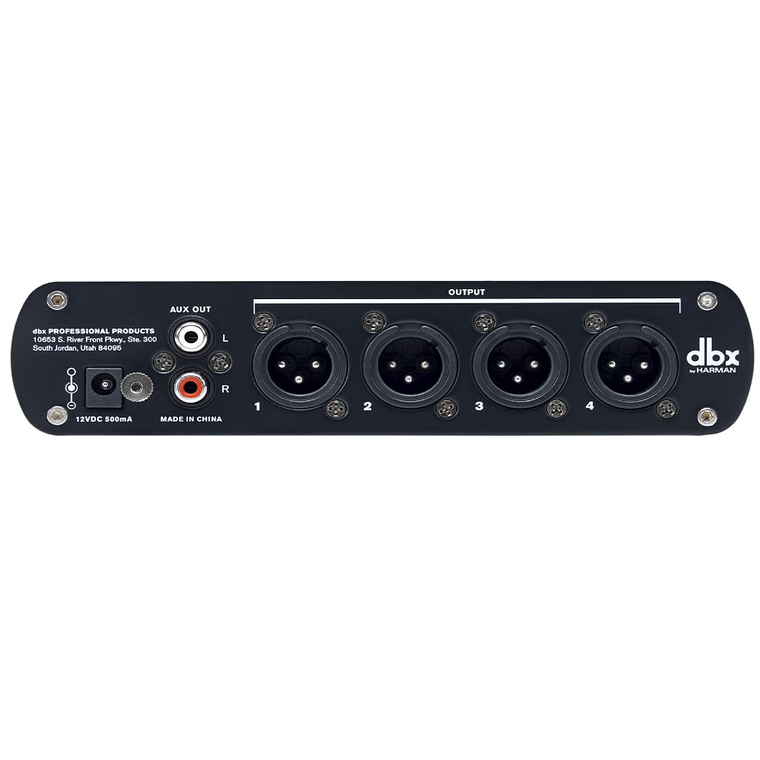 Caja directa de 4 canales activa con mezclador de línea DBX D14 2