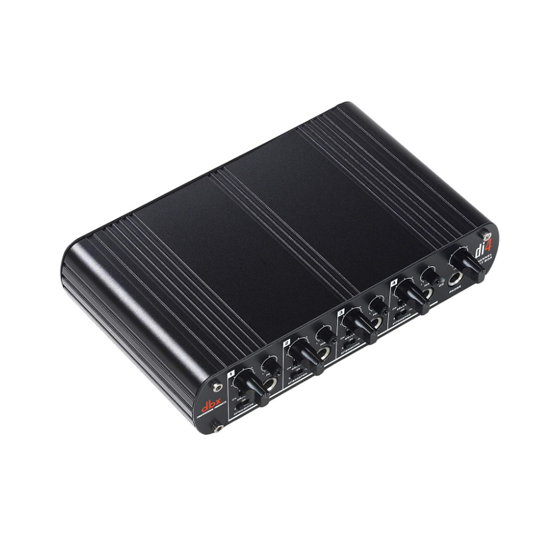 Caja directa de 4 canales activa con mezclador de línea DBX D14 3