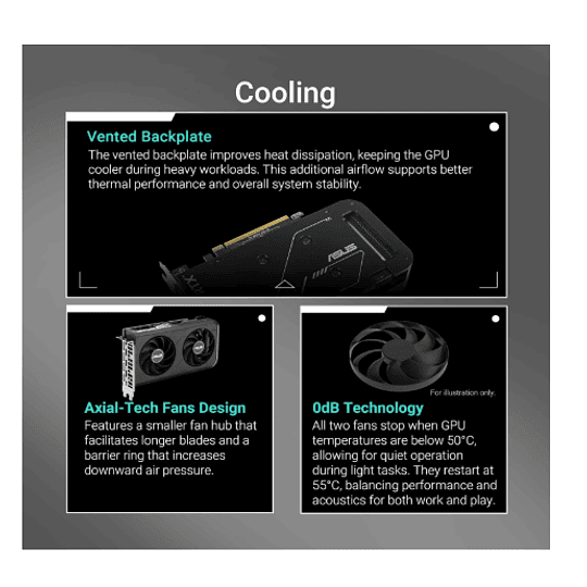 Tarjeta de Video ASUS - Prime RTX-5050 O8GB GDDR6