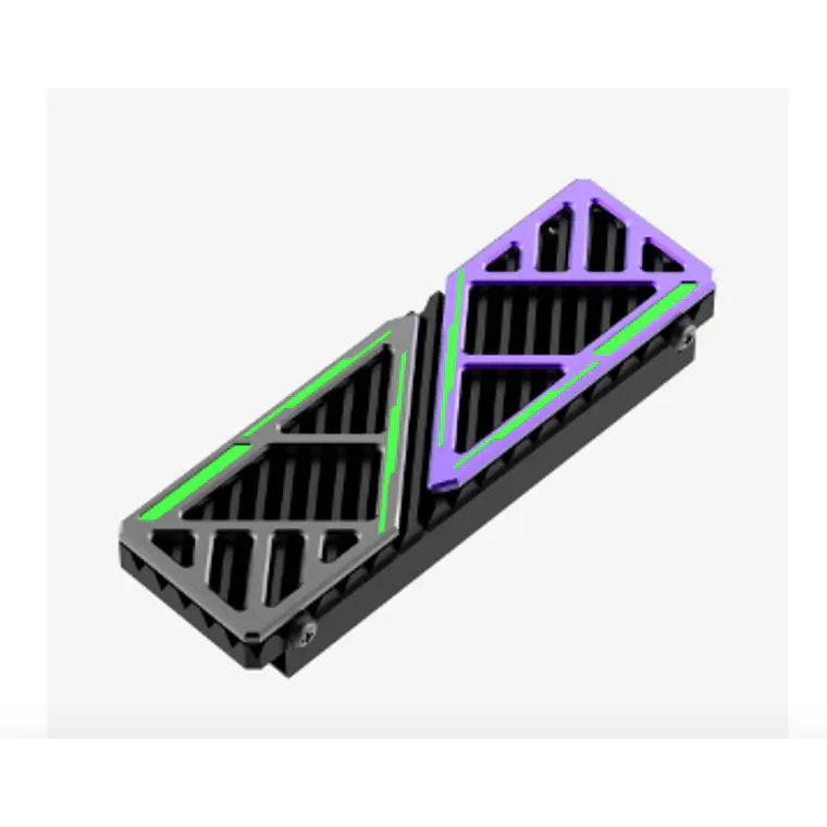 Disipador Aluminio M.2 Hiksemi Cooler MH1 (NVMe 2280, PS5/PC) 1