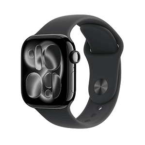 Apple Watch Series 11 GPS 42mm Alumino Jet black banda Black Sport S/M
