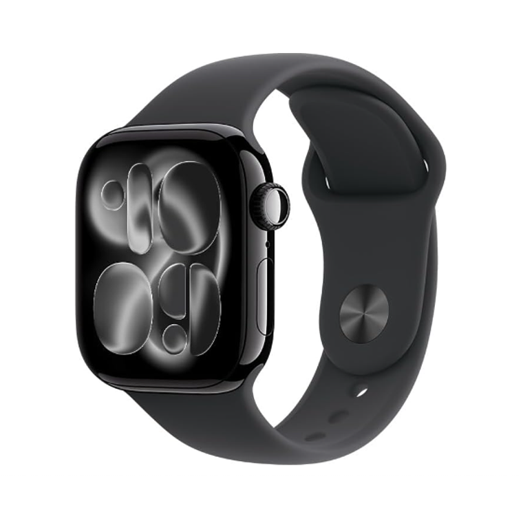 Apple Watch Series 11 GPS 42mm Alumino Jet black banda Black Sport S/M 1