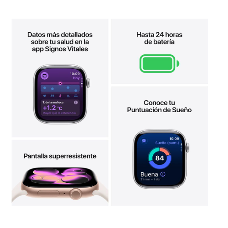 Apple Watch Series 11 GPS 42mm Alumino Jet black banda Black Sport S/M 2