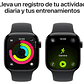Apple Watch Series 11 GPS 42mm Alumino Jet black banda Black Sport S/M - Miniatura 3