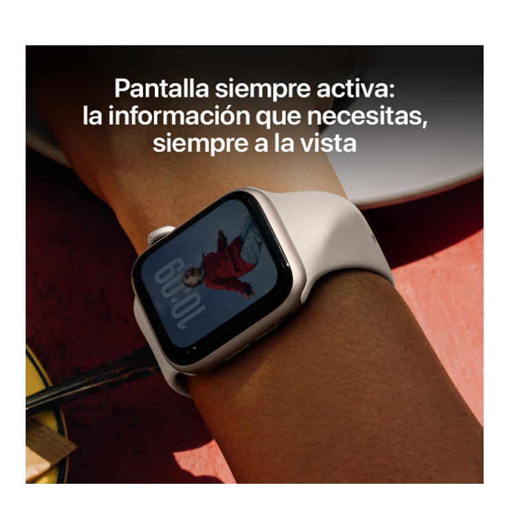 Apple Watch SE 3 GPS 40mm Aluminio medianoche banda medianoche Sport M/L 5