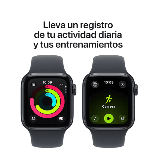 Apple Watch SE 3 GPS 44mm Aluminio medianoche banda medianoche Sport S/M