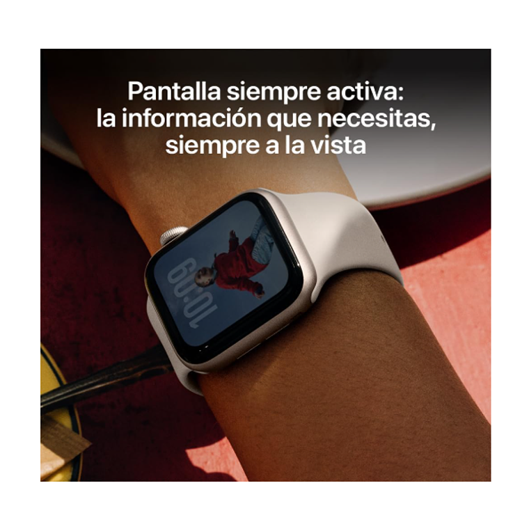 Apple Watch SE 3 GPS 44mm Aluminio medianoche banda medianoche Sport S/M 5
