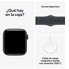 Apple Watch SE 3 GPS 44mm Aluminio medianoche banda medianoche Sport S/M