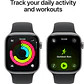Apple Watch Series 11 GPS 42mm Aluminio gris espacial banda negra Sport S/M - Miniatura 4
