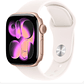 Apple Watch Series 11 GPS 42mm Aluminio oro rosado banda Light Blush Sport S/M - Miniatura 1