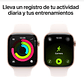 Apple Watch Series 11 GPS 42mm Aluminio oro rosado banda Light Blush Sport S/M - Miniatura 4