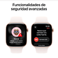 Apple Watch Series 11 GPS 42mm Aluminio oro rosado banda Light Blush Sport S/M - Miniatura 6