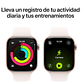 Apple Watch Series 11 GPS 42mm Aluminio oro rosado banda Light Blush Sport M/L - Miniatura 4