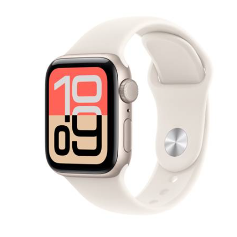 Apple Watch SE 3 GPS 40mm Aluminio blanco estrella banda blanco estrella Sport S/M 1