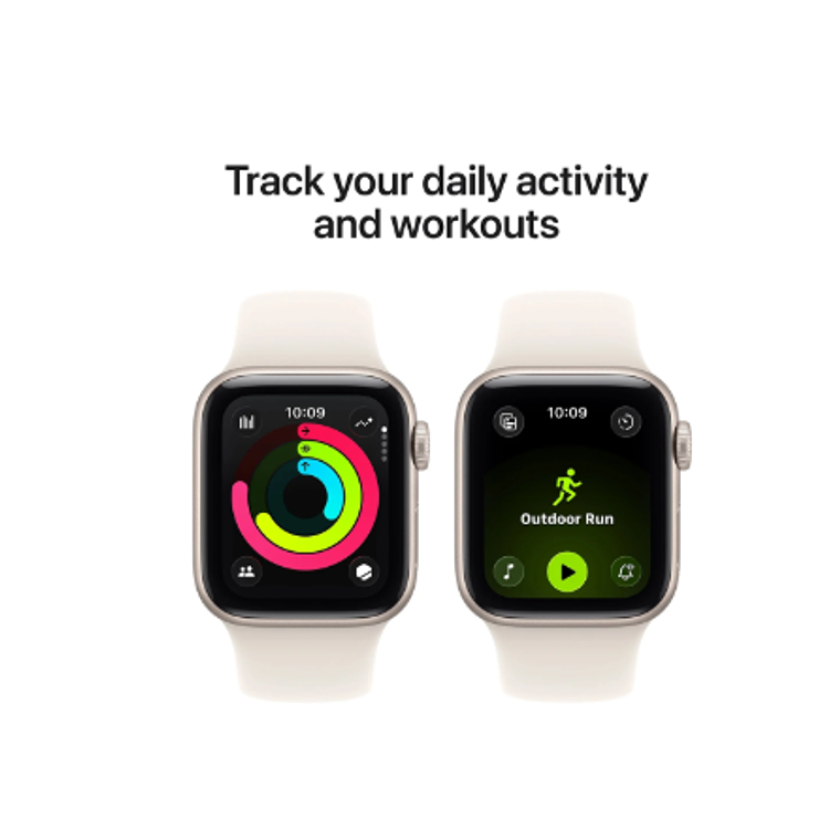Apple Watch SE 3 GPS 40mm Aluminio blanco estrella banda blanco estrella Sport S/M 3
