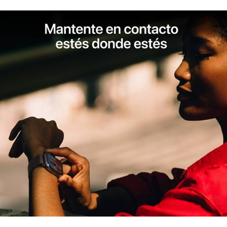 Apple Watch Series 11 GPS 42mm Aluminio plata banda Purple Fog Sport Band M/L 7