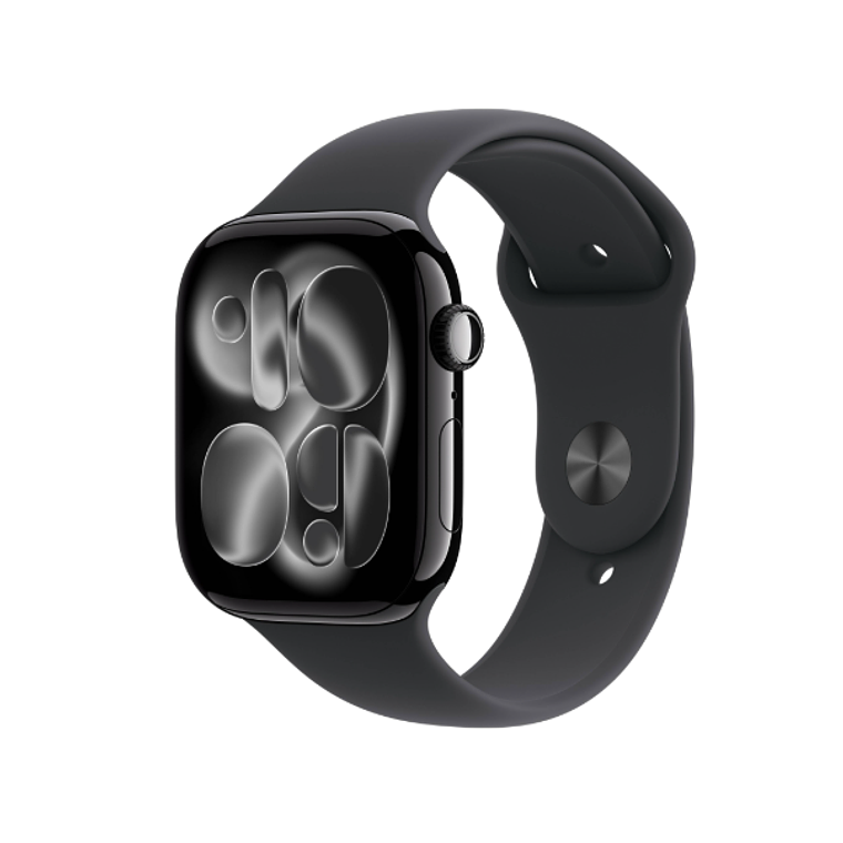 Apple Watch Series 11 GPS 46mm Alumino Jet black banda Black Sport Band S/M 1