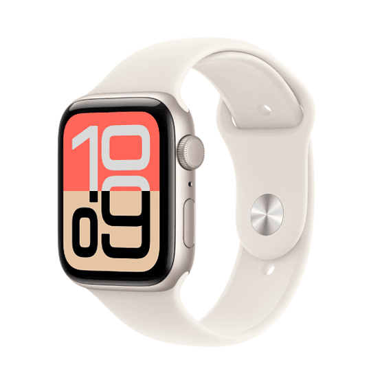 Apple Watch SE 3 GPS 44mm Aluminio blanco estrella banda blanco estrella Sport S/M 