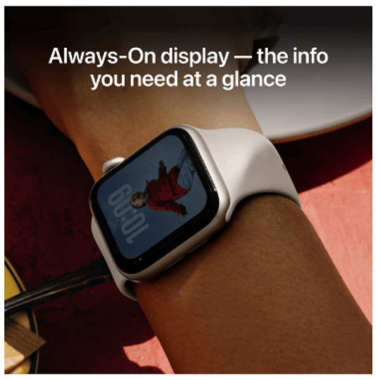 Apple Watch SE 3 GPS 44mm Aluminio blanco estrella banda blanco estrella Sport S/M 