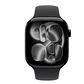 Apple Watch Series 11 GPS 46mm Alumino Jet black banda Black Sport Band M/L - Miniatura 8