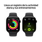 Apple Watch Series 11 GPS 46mm Aluminio oro rosado banda Light Blush Sport Band M/L - Miniatura 4