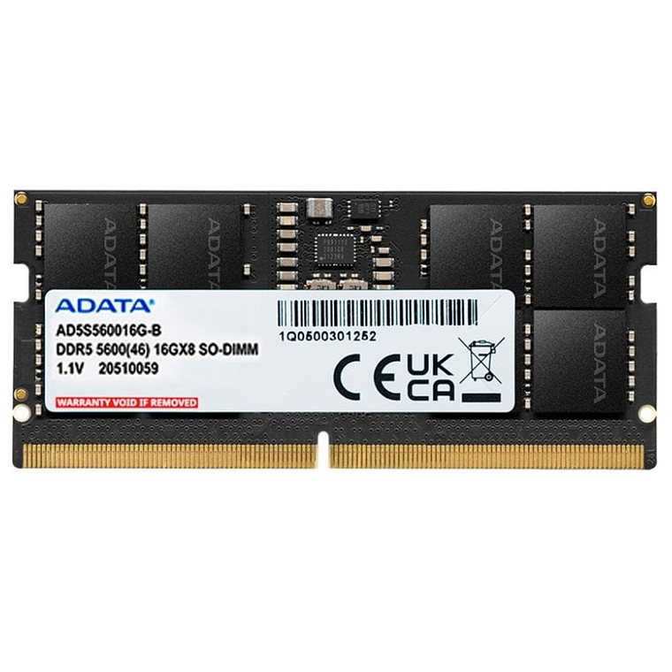 Memoria Ram 16GB DDR5 5600Mhz CL46 SoDimm ADATA 2