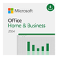 Licencia Microsoft Office Hogar y Empresas 2024 (1 Usuario, Descargable, PC / Mac) - Miniatura 1