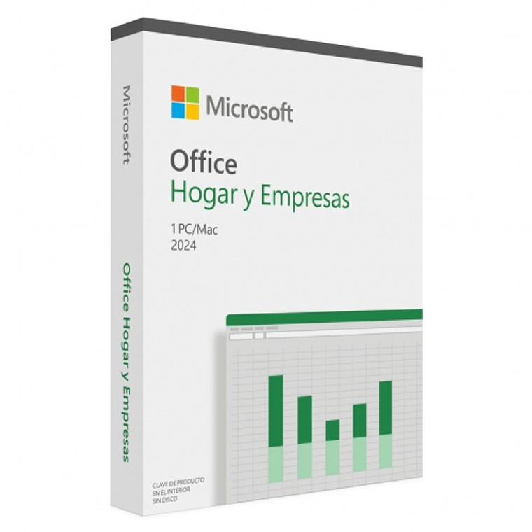 Licencia Microsoft Office Hogar y Empresas 2024 (1 Usuario, Descargable, PC / Mac) 2