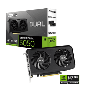 Tarjeta de Video Asus Dual GeForce RTX5050 8GB OC