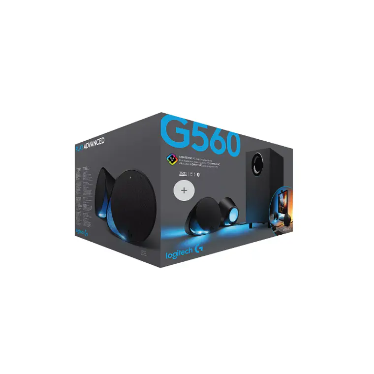 Sistema de altavoces - para PC - canal 2.1 - inalámbrico - Bluetooth - USB - 120 vatios (Total) 3