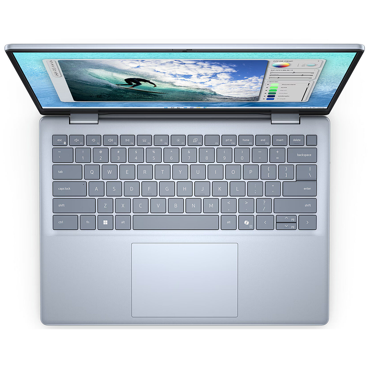 Notebook Dell Inspiron 5440 de 14“ (intel i5-1334U, 16GB Ram, 1TB SSD, Win11 Home) Ice Blue Silver 4