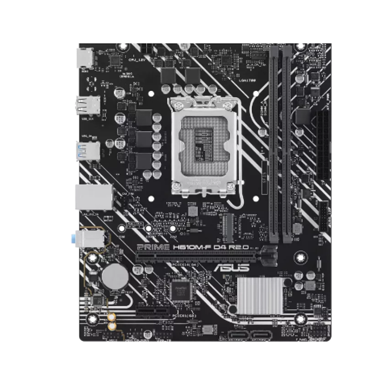 Placa Madre ASUS PRIME H610M-F D4 (LGA1700, DDR4 2133/3200MHz, M.2, Micro ATX) 2