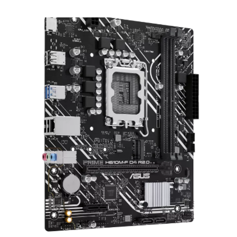 Placa Madre ASUS PRIME H610M-F D4 (LGA1700, DDR4 2133/3200MHz, M.2, Micro ATX) 3