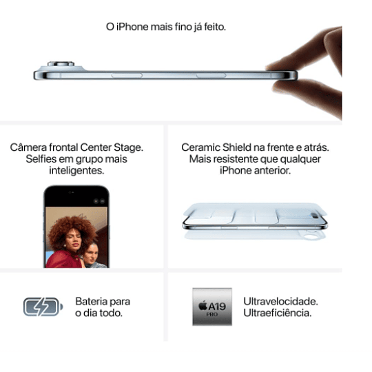 iPhone 17 Air 1TB negro espacial