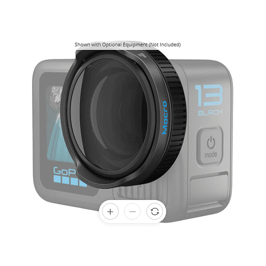 Adaptador de lente macro para la cámara GoPro 