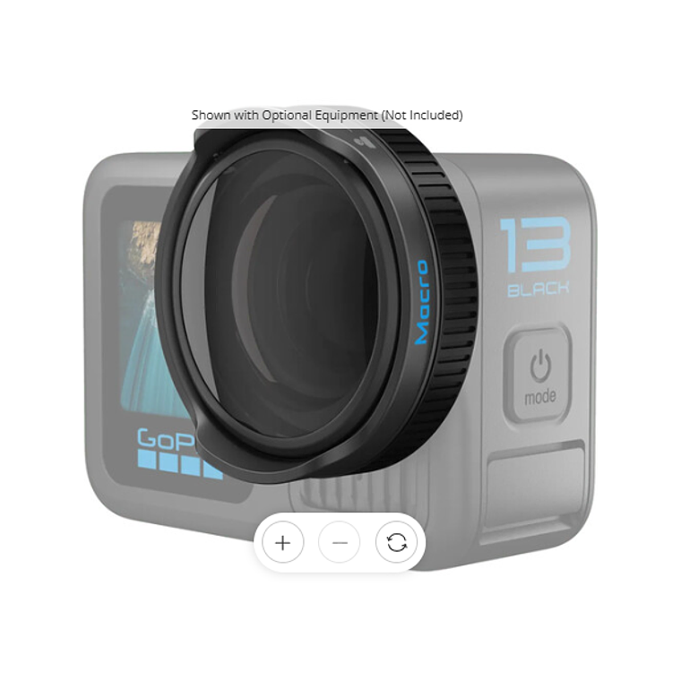 Adaptador de lente macro para la cámara GoPro  3