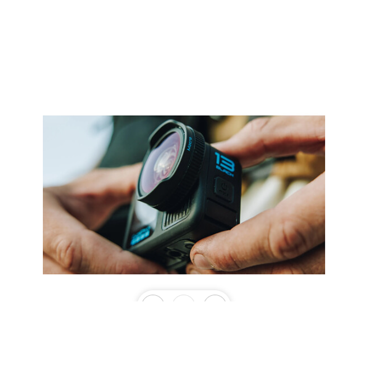 Adaptador de lente macro para la cámara GoPro  5