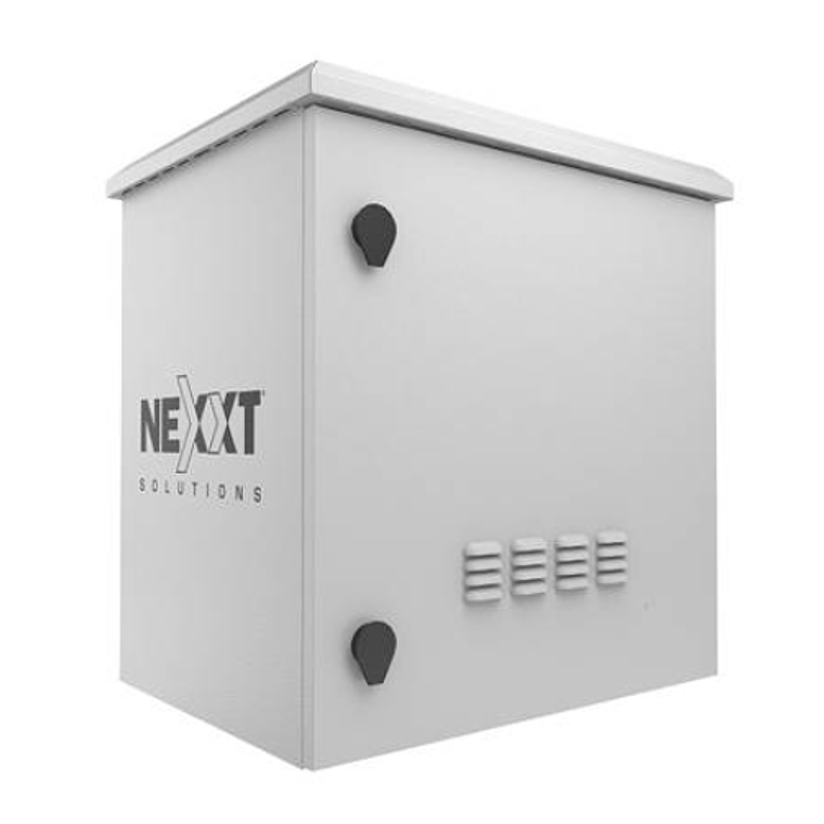 Gabinete exterior en acero - Nexxt - para poste  1