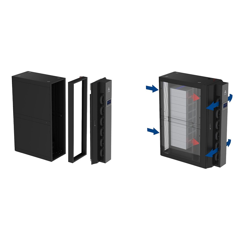 Gabinete 42U Rack Attom (800 x 1100 x 2000) 3