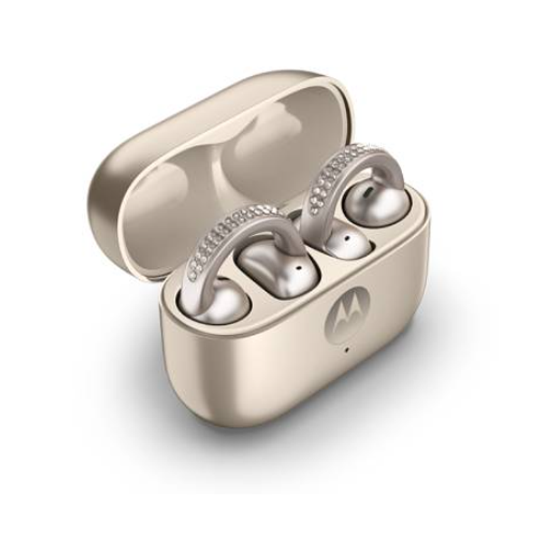 Audífonos Motorola - Moto Buds Loop French Oak Swarovski 1