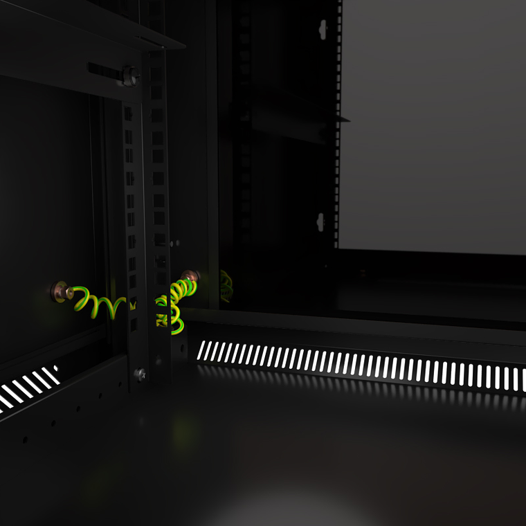 Gabinete 12U Rack de Servidores Nexxt  montaje en pared, hasta 60kg. 5