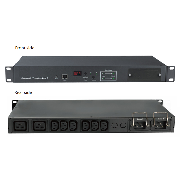 Switch Automatico de Transferencia (ATS) Rack mount STS,2xC20 1