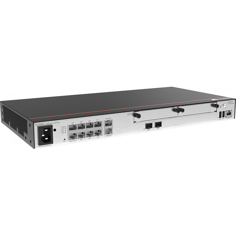 Router AR720 Huawei Fixed WAN ports: 2 x GE combo ports | Fixed LAN ports: 8 x GE ports 1