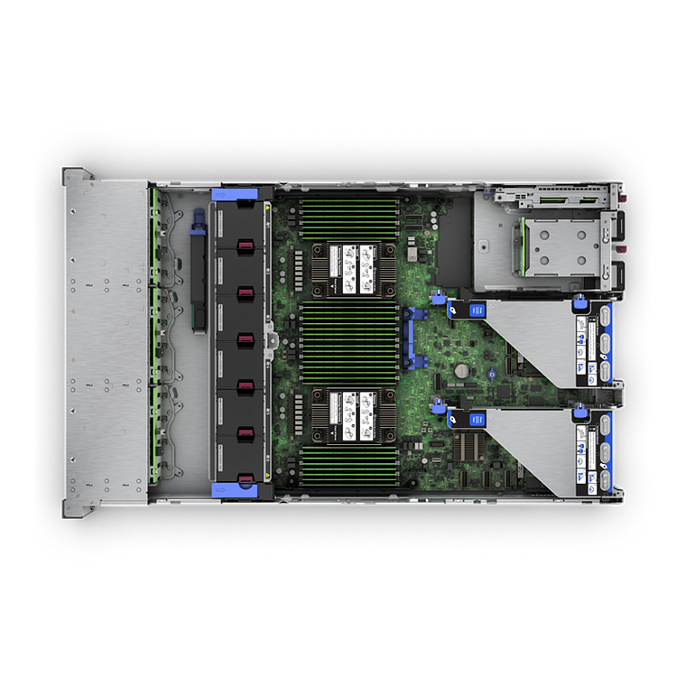 Servidor HPE ProLiant DL380 Gen11 Xeon Silver 4510, 32GB Ram, 12LFF MR416i‑o 2x4TB HDD 2x800W 6