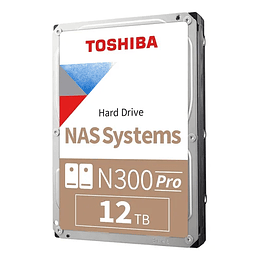 Disco duro 12TB Interno NAS | Toshiba N300pro 