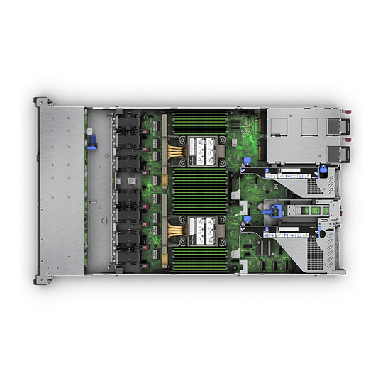 Servidor HPE ProLiant DL360 Gen11 4510 2.4GHz 12c 1P 2x32GB‑R 8SFF MR408i‑o 2x960GB SSD 2x800W