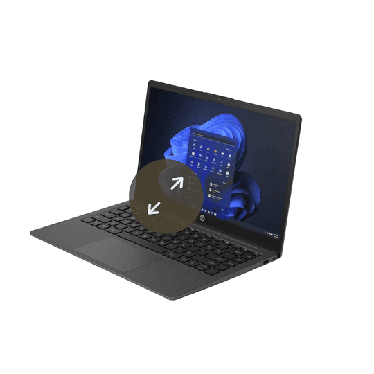 Notebook HP 240 G10 de 14“ (Core i3 N305, 8GB Ram, 128GB SSD, Win11 Pro)